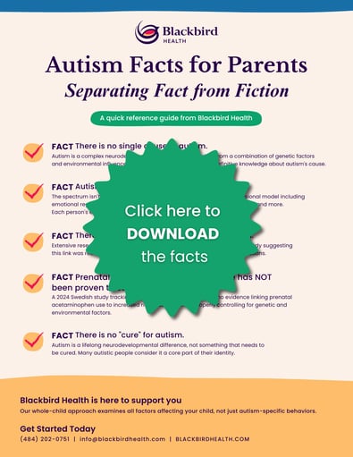 Autism Facts for Parents.Burst.BlackbirdHealth